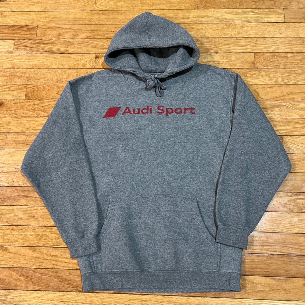 Audi Sport Gray Men's Hoodie Medium